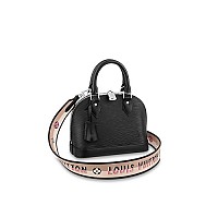 [스페셜오더]LOUIS VUITTON-M52481 루이비통 핑크 에삐 레더  스티커 장식 알마 BB