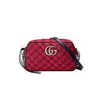 [스페셜오더]GUCCI-447632 2807 구찌 GG Marmont 토프 벨벳 스몰 숄더 백