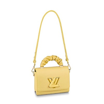 [스페셜오더]LOUIS VUITTON-M58691 루이비통 퐁디셰리 핑크 토뤼옹 스크런치 디테일 트위스트 PM