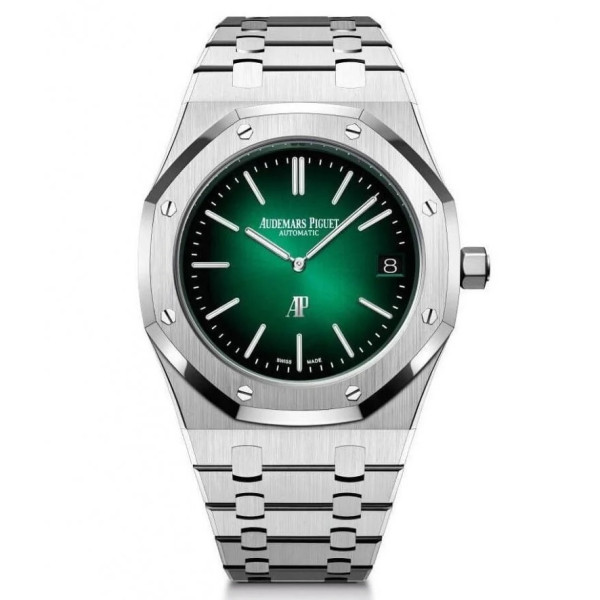 [ZF]AP-오데마피게 로얄 오크 JUMBO 엑스트라-씬 스모크그린 39mm 15202PT 1:1 Best Edition