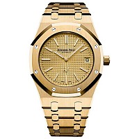 [AP전문OM팩토리][스페셜오더]Audemars Piguet-오데마 피게 로얄 오크 셀프와인딩 크로노그래프 핑크골드 블루다이얼 시계41mm