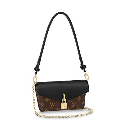 [스페셜오더]LOUIS VUITTON-M80559 루이비통 블랙 패드락 온 스트랩 핸드백