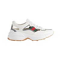 GUCCI-795782 9522 구찌 롸이톤 아이보리 가죽 스니커즈 남여공용