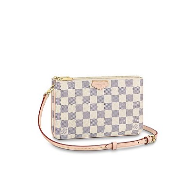 [스페셜오더]LOUIS VUITTON-M63905 루이비통 모노그램 플라워 포쉐트 더블 집 이미테이션 지갑