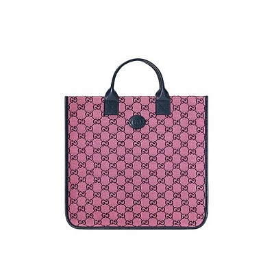 [스페셜오더]GUCCI-550763 5463 구찌 핑크&블루 칠드런 GG 멀티컬러 토트 백