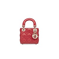 [스페셜오더]DIOR-S0856 디올 클라우드 블루 까나쥬 LADY DIOR 마이크로 백