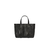 [스페셜오더]BALENCIAGA-6714041 발렌시아가 블랙&화이트 바베스 이스트-웨스트 스몰 쇼퍼 백