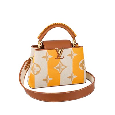 [스페셜오더]LOUIS VUITTON-M55534 루이비통 로즈 스위트 핑크 모노그램 플라워 퀄팅 카퓌신 BB