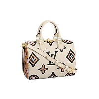 LOUIS VUITTON-N40691 루이비통 블루 다미에 헤리티지 스피디 반둘리에 25