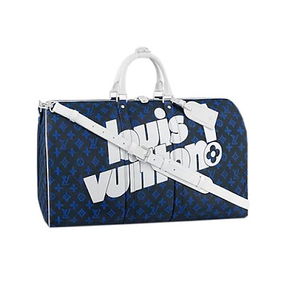 [스페셜오더]LOUIS VUITTON-M43858 루이비통 모노그램 킴존슨 키폴 55 반둘리에