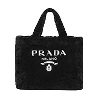 [스페셜오더]PRADA-1BG130 프라다 옐로우 시어링 테리 토트 백