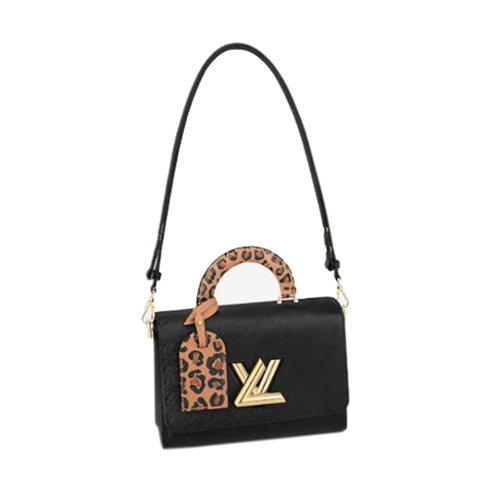 [스페셜오더]LOUIS VUITTON-M58568 루이비통 블랙 에삐 레오파드 프린트 트위스트 MM