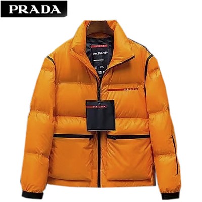 PRADA-09263 프라다 블랙 나일론 패딩 남성용