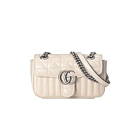 [스페셜오더]Gucci-‎446744 구찌 페일 그린 GG 마몽 미니 숄더백 22cm