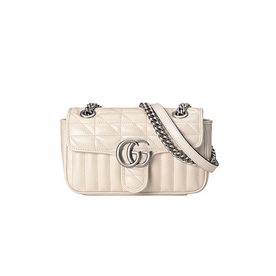 [스페셜오더]Gucci-‎446744 구찌 페일 그린 GG 마몽 미니 숄더백 22cm