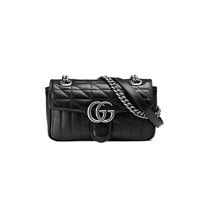 [스페셜오더]GUCCI-446744 5729 구찌 더스트 핑크 GG 마몽 마틀라세 미니백