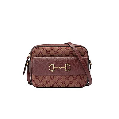 [스페셜오더]GUCCI-645454 9761 구찌 화이트 GG 수프림 홀스빗 1955 스몰 숄더백 #홍콩명품보물나라