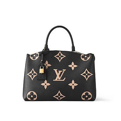 LV-M58914 루이비통 투르트렐/크림 모노그램 앙프렝뜨 쁘띠뜨 팔레 토트 백 29cm