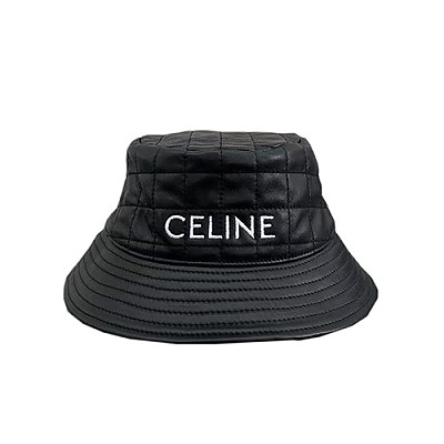 CELINE-102013 셀린느 카키 코튼 CELINE 아플리케 장식 카모플라주 버킷 햇 남여공용