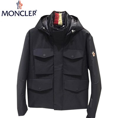 MONCLER-10312 몽클레어 블랙 나일론 패딩 남성용