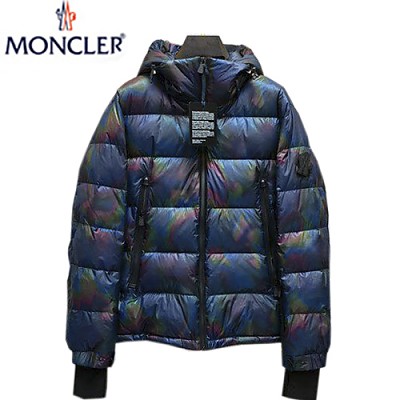 MONCLER-11022 몽클레어 블랙 패치 장식 패딩 남성용