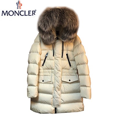 MONCLER-11034 몽클레어 블랙 나일론 Aphroti 롱 패딩 여성용