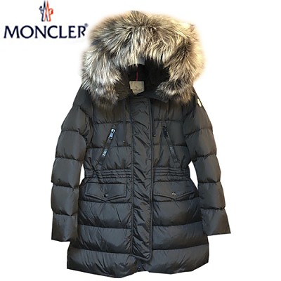 MONCLER-11033 몽클레어 화이트 나일론 Aphroti 롱 패딩 여성용