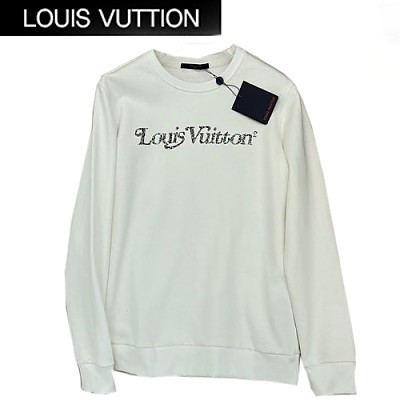 LOUIS VUITTON-11174 루이비통 블랙 프린트 장식 스웨트셔츠 남성용