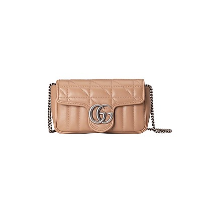 [스페셜오더]GUCCI-476433 4928 구찌 GG 마몽 파스텔 블루 마틀라세 수퍼 미니백