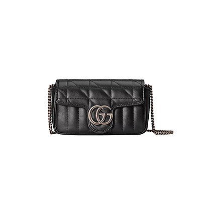 [스페셜오더]GUCCI-476433 4928 구찌 GG 마몽 파스텔 블루 마틀라세 수퍼 미니백