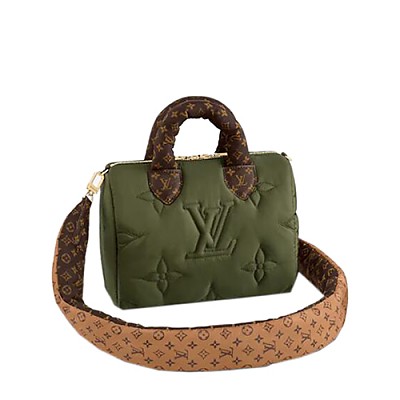 [스페셜오더]LOUIS VUITTON-M59609 루이비통 네이비 모노그램 데님 스피디 반둘리에 25