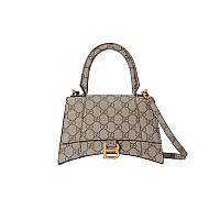 [스페셜오더]GUCCI-681697 3343 구찌 그린/레드 해커 프로젝트 스몰 아워글래스 핸드백