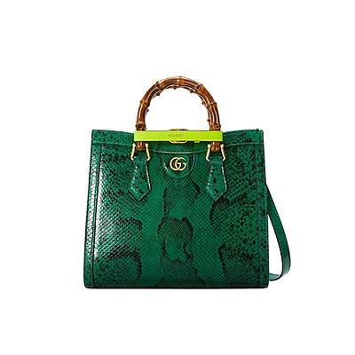 [스페셜오더]GUCCI-‎660195 1175 구찌 블랙 다이애나 뱀부 핸들 스몰 토트백