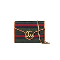 [스페셜오더]GUCCI-474575 1000 구찌 GG 마몽 블랙 마틀라세 미니백