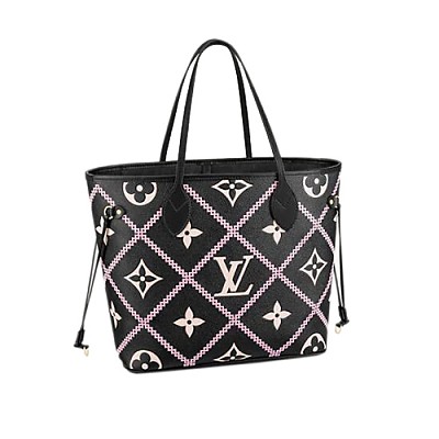 LOUIS VUITTON-M50366 루이비통 모노그램 파우치 로즈발레린 네버풀 MM