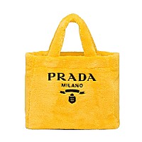 [스페셜오더]PRADA-1BG130 프라다 핑크 시어링 테리 토트 백