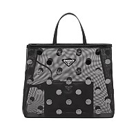 [스페셜오더]PRADA-1BG416 프라다 퍼플 시퀸 메쉬 토트 백