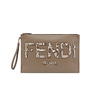 [스페셜오더]FENDI-8N0178A 펜디 브라운 미디엄 플랫 파우치