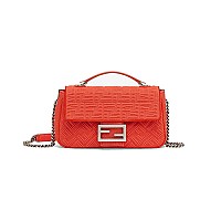 [스페셜오더]FENDI-8BR793 펜디 그린 더블 F 미디 바게트 체인