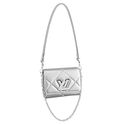 [스페셜오더]LOUIS VUITTON-M53725 루이비통 골드 프린트 트위스트 PM