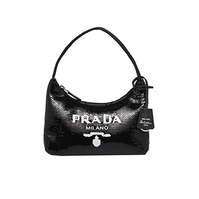 [스페셜오더]PRADA-1NE515 프라다 핑크 리에디션 2000 시어링 미니 숄더백