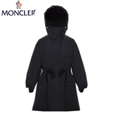 MONCL**-031511 몽클레어 블랙 나일론 바람막이 후드 재킷 여성용