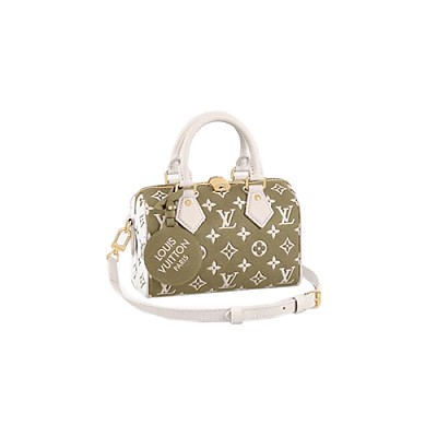 LOUIS VUITTON-M11276 루이비통 화이트 모노그램 스피디 반둘리에 20