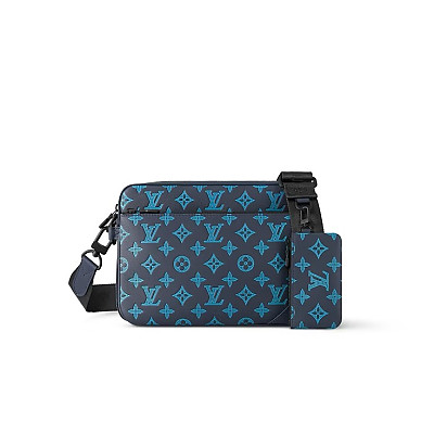 LOUIS VUITTON-M11592 루이비통 네이비 모노그램 그라디언트 트리오 메신저