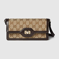 [스페셜오더]Gucci-‎790038 구찌 베이지/블루 GG 루체 미니 숄더백