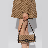 [스페셜오더]Gucci-‎790038 구찌 베이지/에보니 GG 루체 미니 숄더백