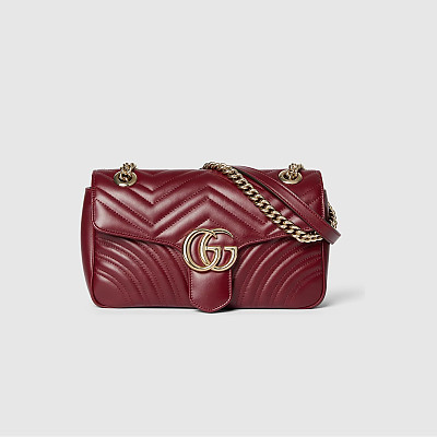 [스페셜오더]Gucci-443497 구찌 블랙 GG 마몽 스몰 숄더백 26cm