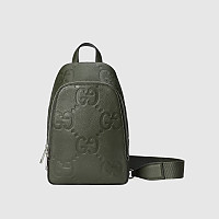 [스페셜오더]Gucci-‎766946 구찌 블랙 점보 GG 미디엄 메신저 백 25cm