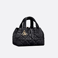 [스페셜오더]DIOR-디올 블랙 매크로까나쥬 크링클 Toujours 라지 백 37cm