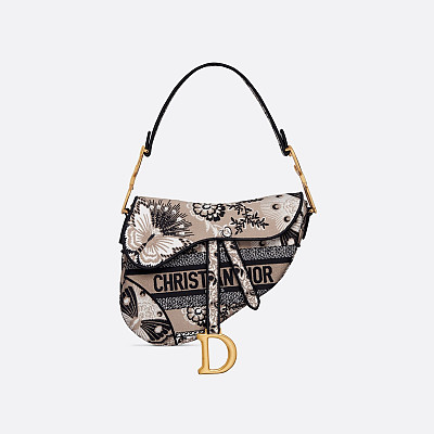 [스페셜오더]DIOR-M0447 디올 블랙 미니 SADDLE 백